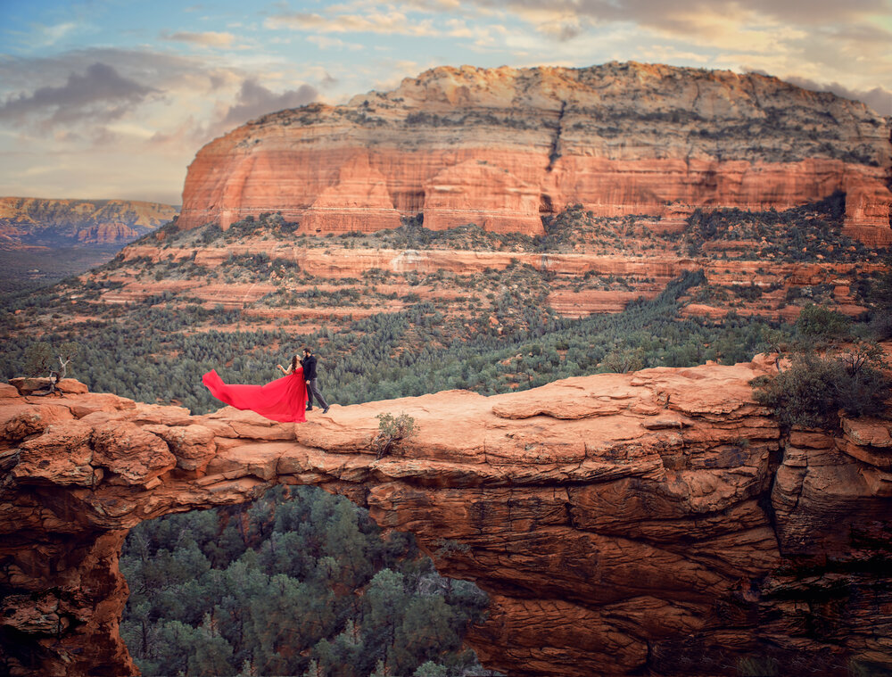 arizona devils bridge engagement wedding photography by lauren ashley studios phoenix