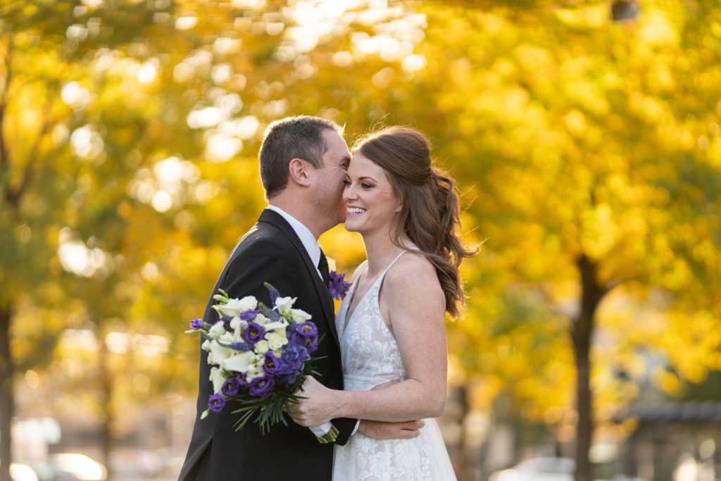 Mandy and Joe | Downtown fall Wedding