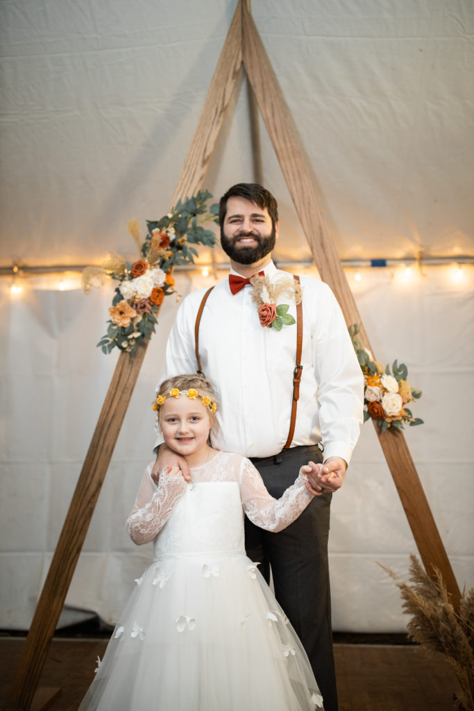 Winter White Tent Wedding | Ladonna & Jesse