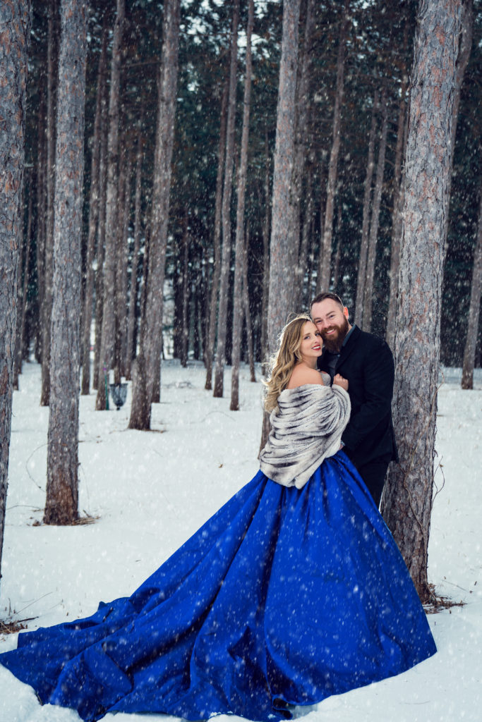 Karolina and Dan | Winter Snow Engagement