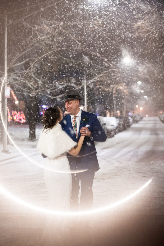 Anna and Gianna|White winter wedding