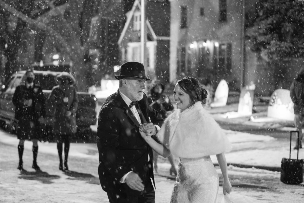 Anna and Gianna|White winter wedding