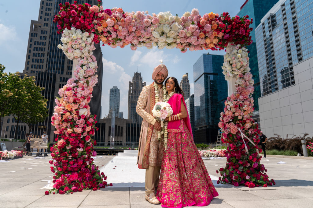 Lowes indian chicago wedding Lauren Ashley Studios