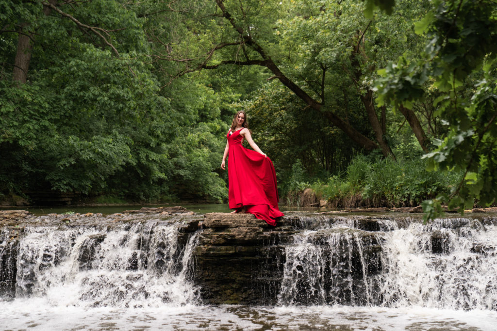 Waterfall Glen Forest Preserve Family photoshoot Lauren Ashley Studios