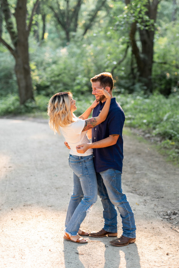 Leah & Sean | Waterfall Glen |  Engagement