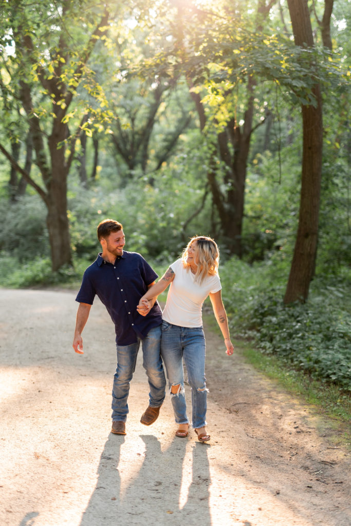 Leah & Sean | Waterfall Glen |  Engagement