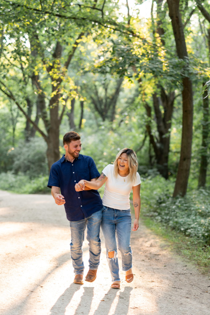 Leah & Sean | Waterfall Glen |  Engagement