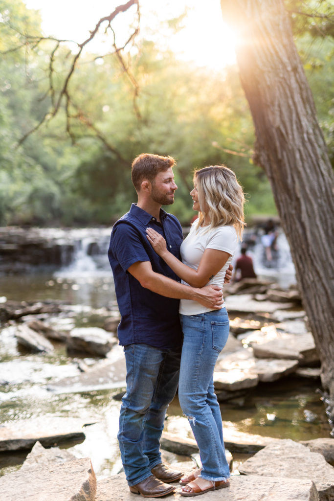 Leah & Sean | Waterfall Glen |  Engagement