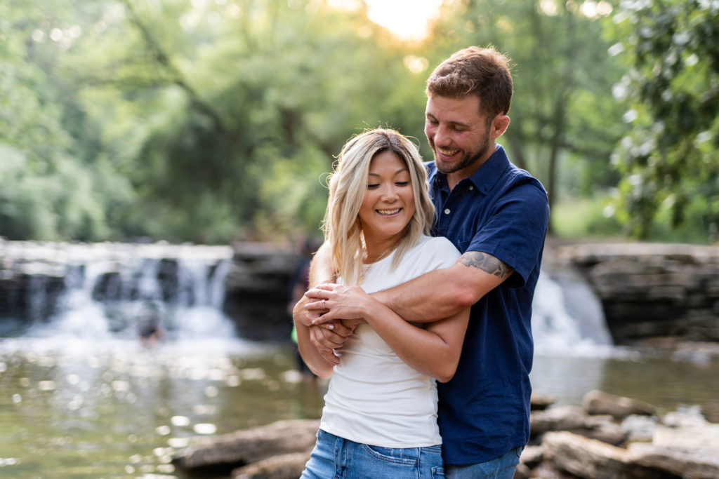 Leah & Sean | Waterfall Glen |  Engagement