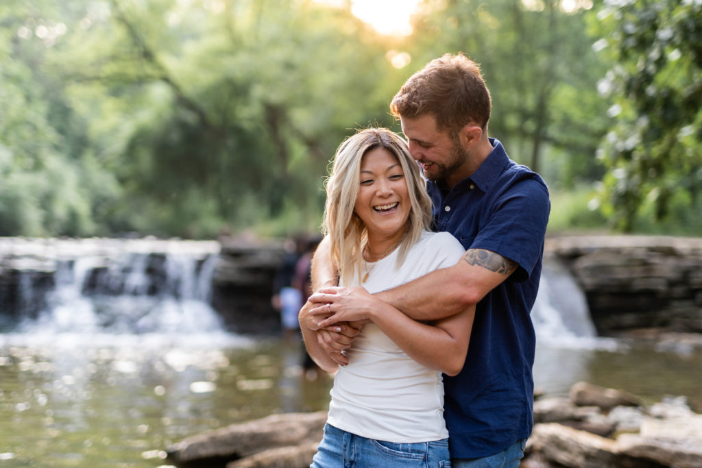 Leah & Sean | Waterfall Glen |  Engagement