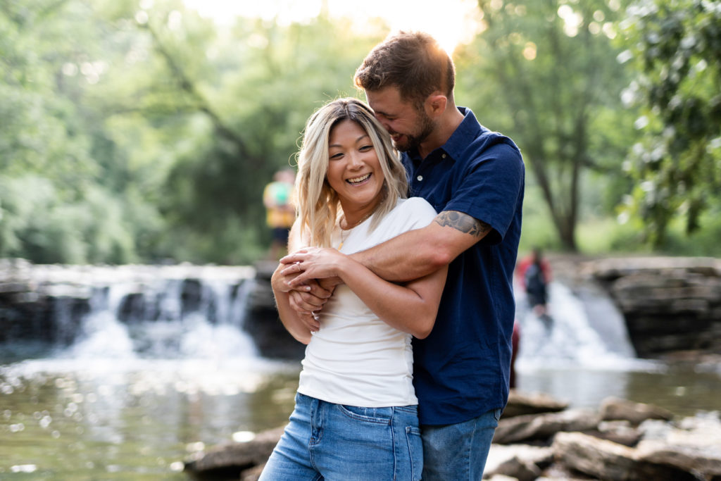 Leah & Sean | Waterfall Glen |  Engagement