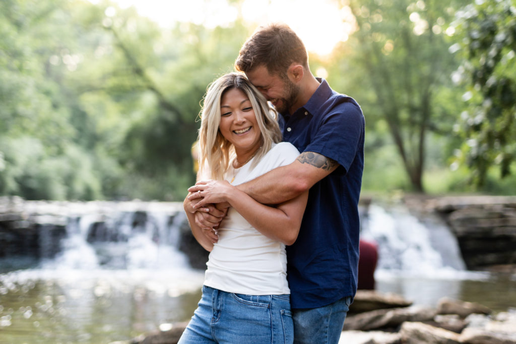 Leah & Sean | Waterfall Glen |  Engagement