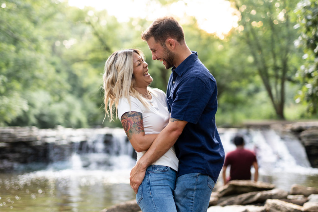 Leah & Sean | Waterfall Glen |  Engagement