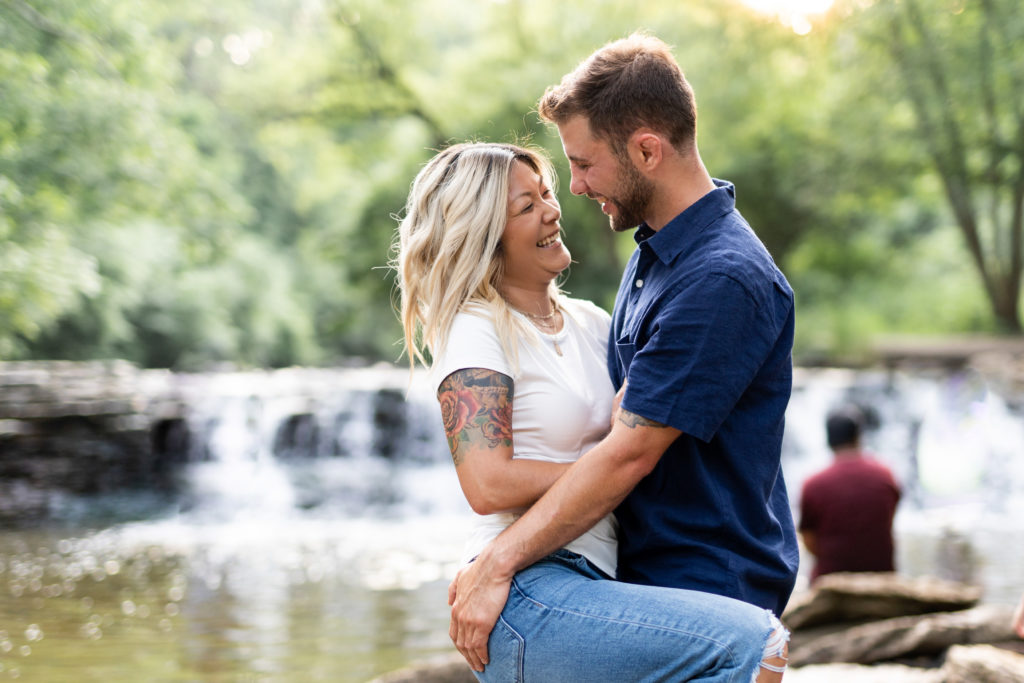 Leah & Sean | Waterfall Glen |  Engagement