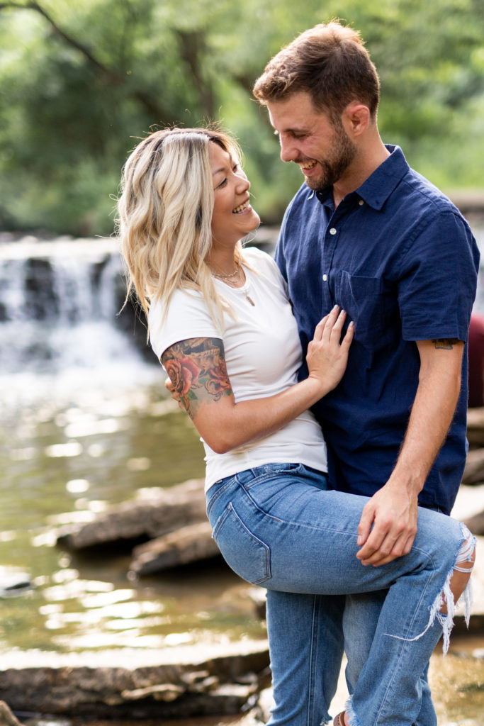 Leah & Sean | Waterfall Glen |  Engagement