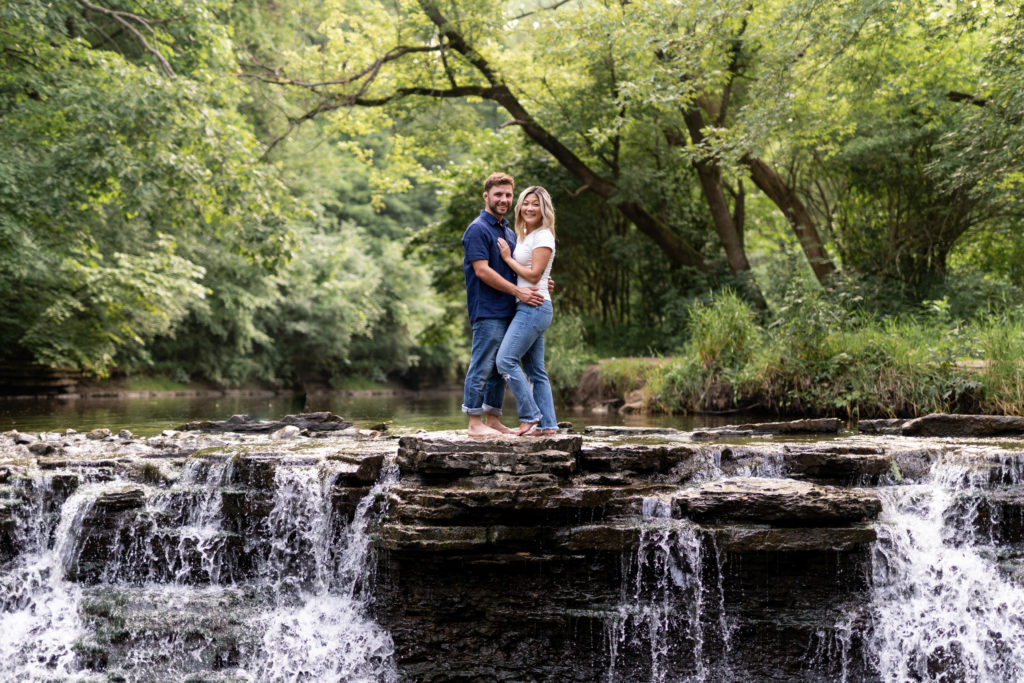 Leah & Sean | Waterfall Glen |  Engagement