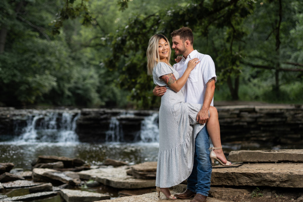 Leah & Sean | Waterfall Glen |  Engagement