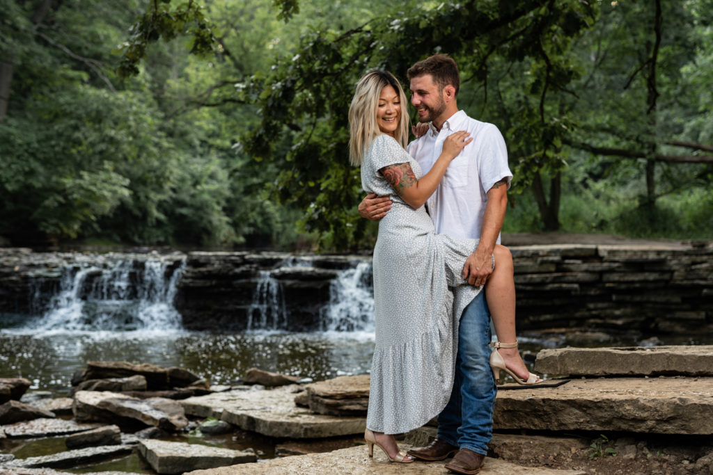 Leah & Sean | Waterfall Glen |  Engagement