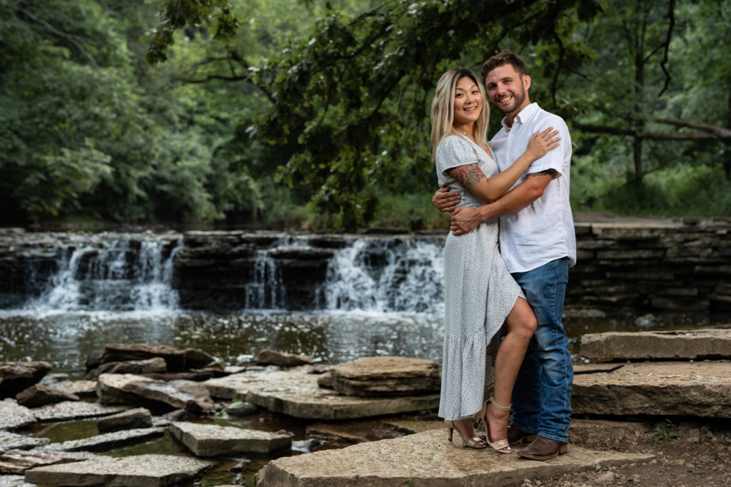 Leah & Sean | Waterfall Glen |  Engagement