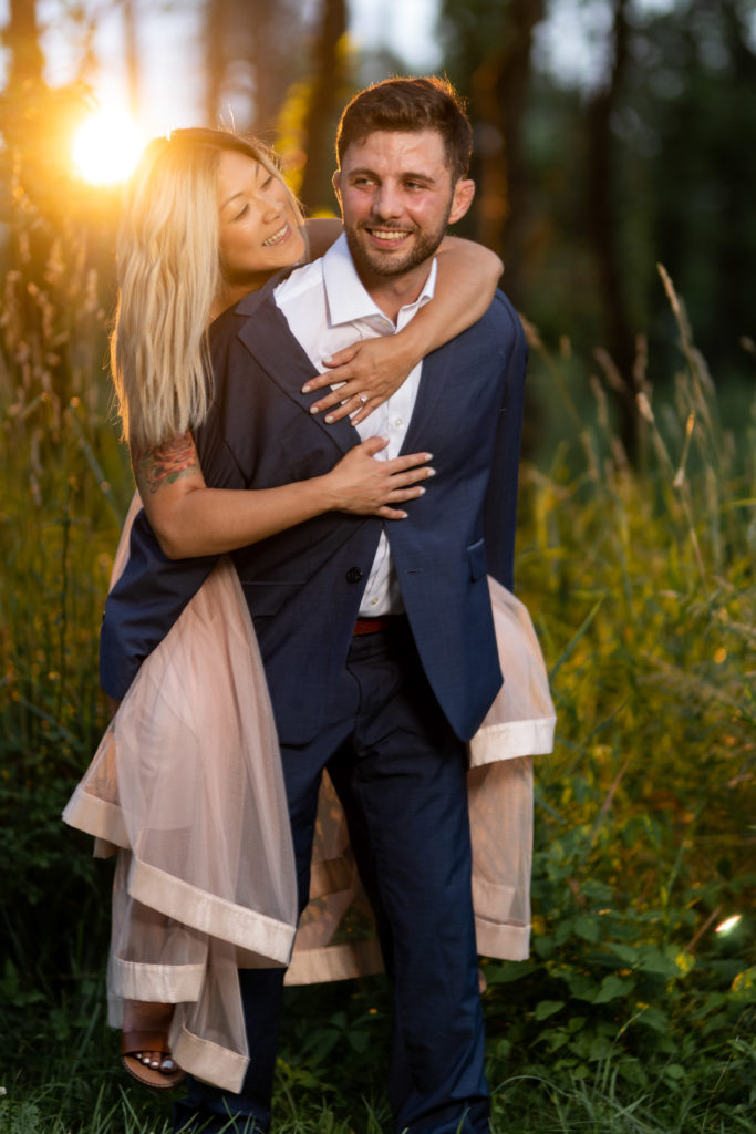 Leah & Sean | Waterfall Glen |  Engagement