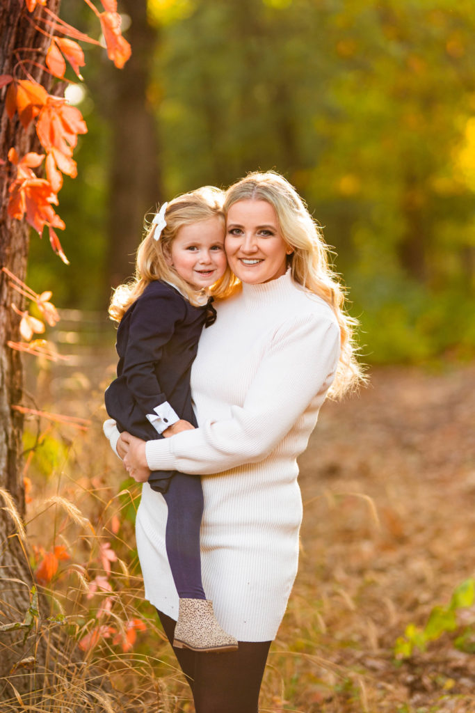 Loving family session at Waterfall Glen Forest Preserve
