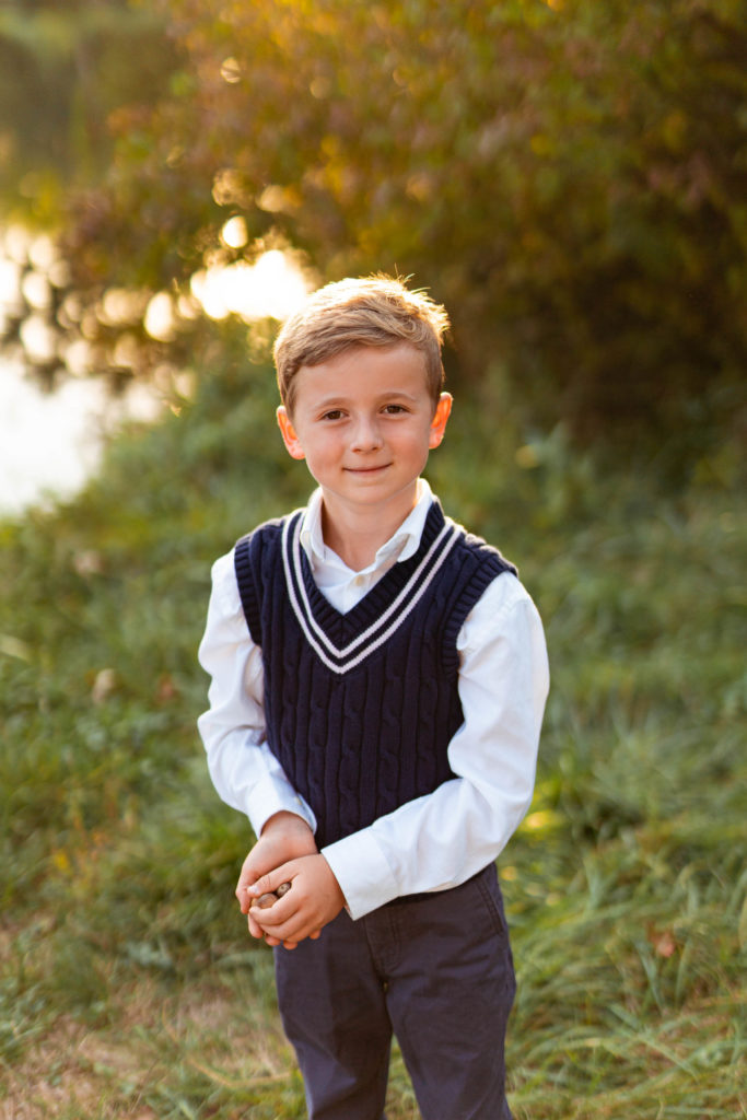 Loving family session at Waterfall Glen Forest Preserve