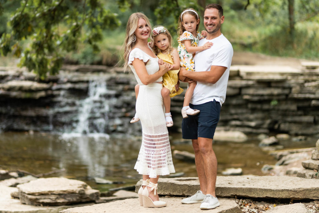 Cassandra & Ryan | Waterfall Glen | Family session