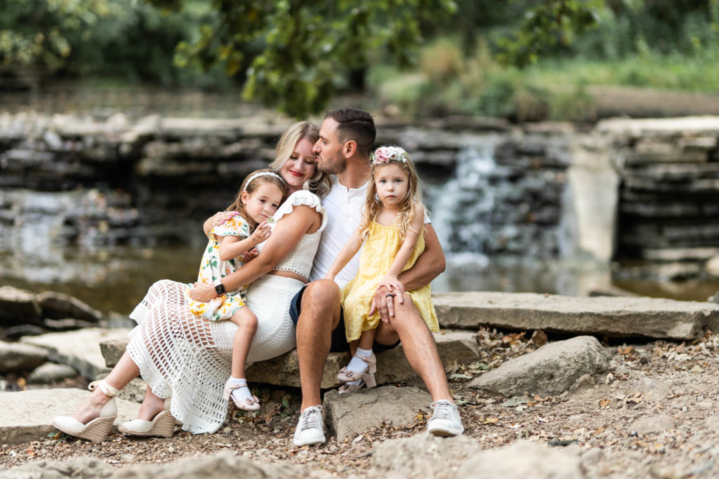 Cassandra & Ryan | Waterfall Glen | Family session