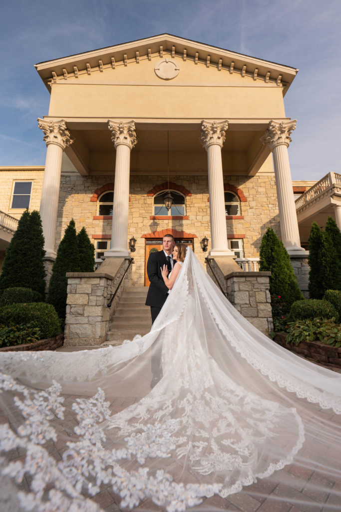 Couple Ties the Knot at the Jacob Henry Mansion Wedding Venue