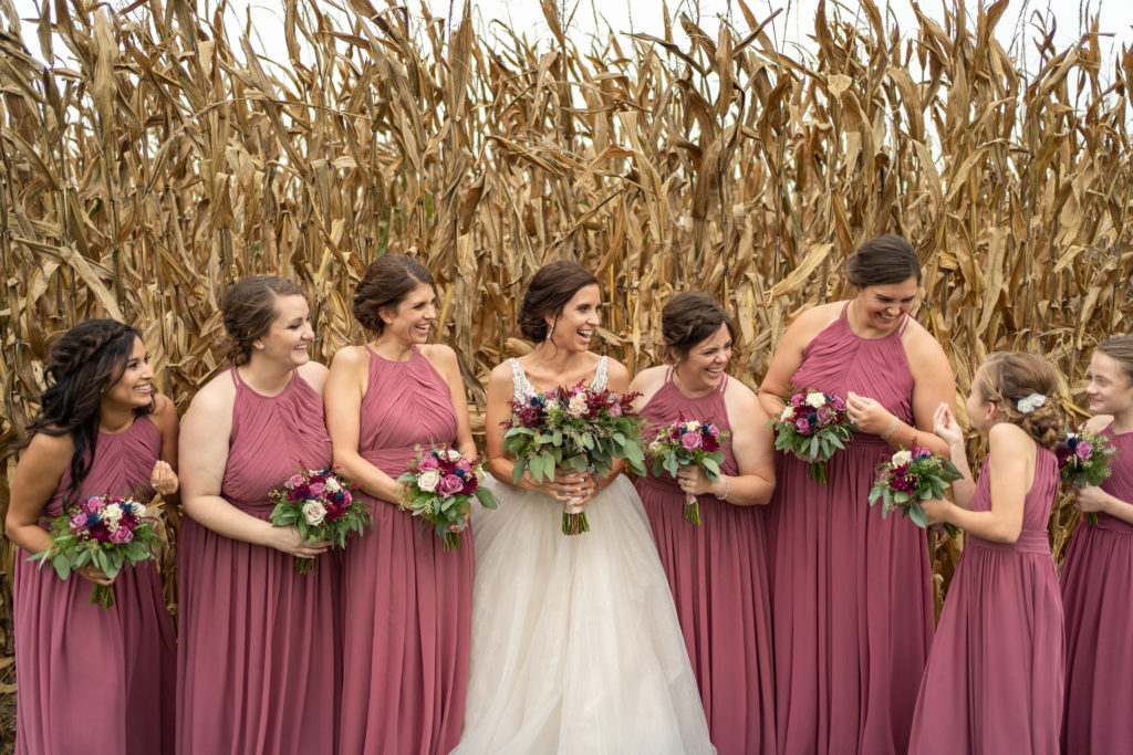 Beautiful Barn Wedding at Bunker Hill, Iowa