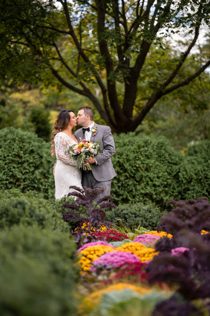 The Wedding of a Modern day couple at Cantigny Park