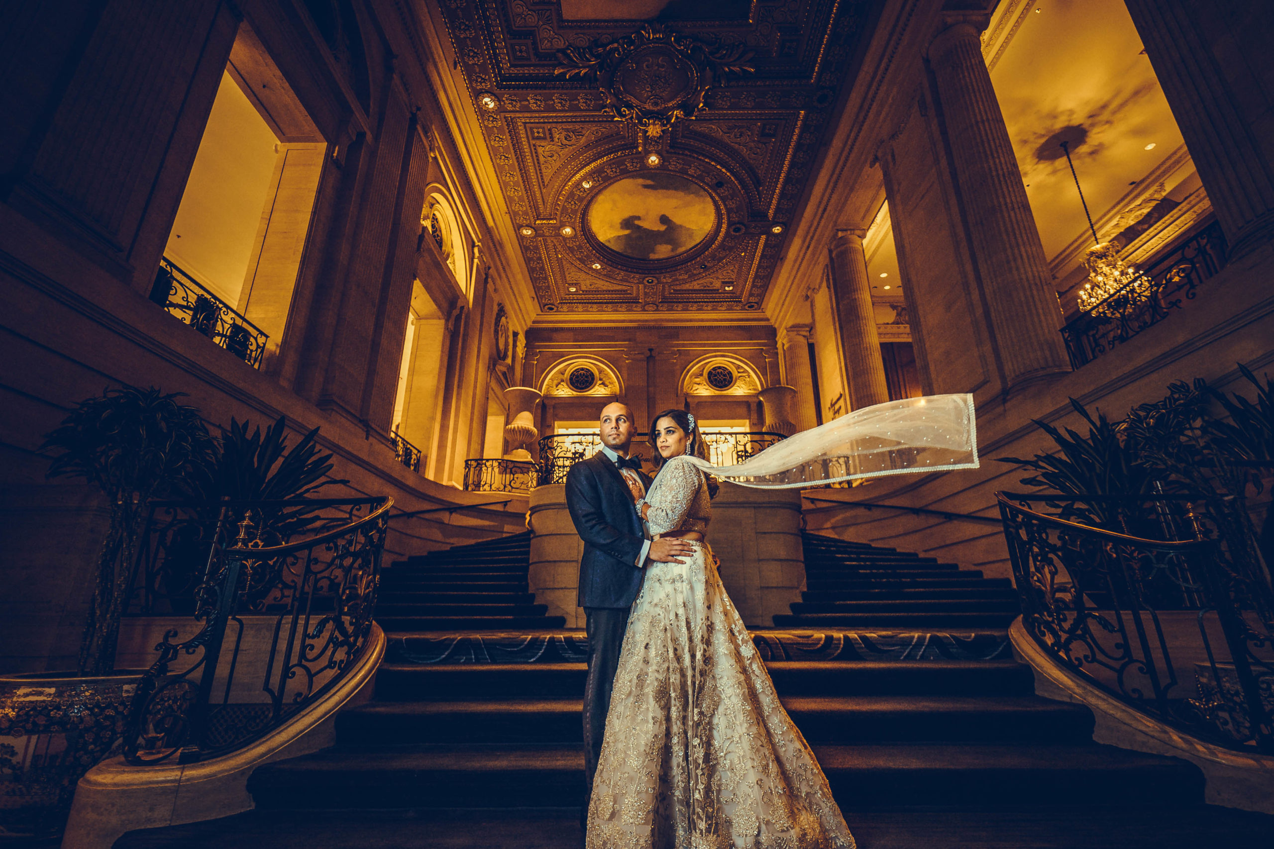 Venue Six Wedding Chicago photographer Lauren ashley studios scaled