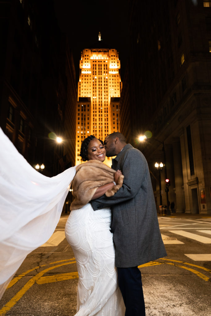 City Chic Chicago Wedding at The Marriott Marquis