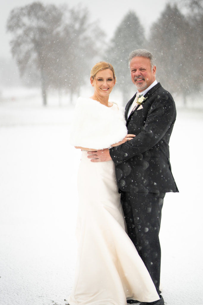 The Intimate, Snowy Wedding at Prestwick Country Club