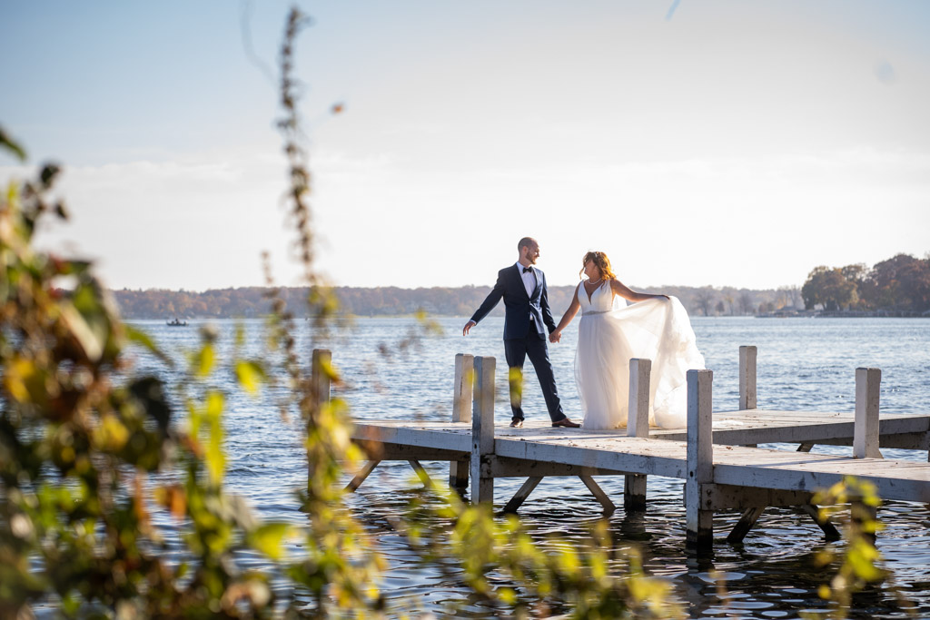 Beautiful Lakeside Wedding Lauren Ashley Studios