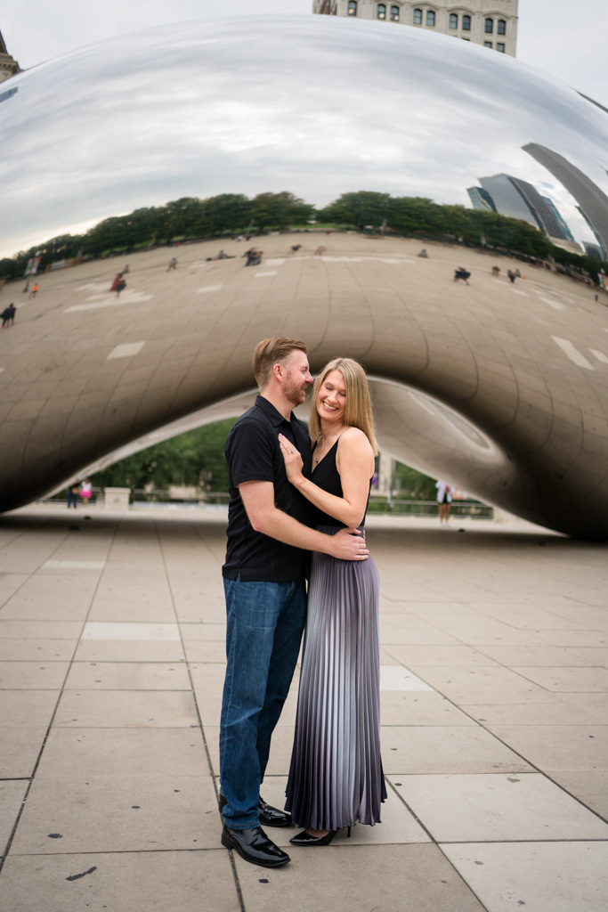 Lauren Ashley Studios Chicago Engagement Photoshoot