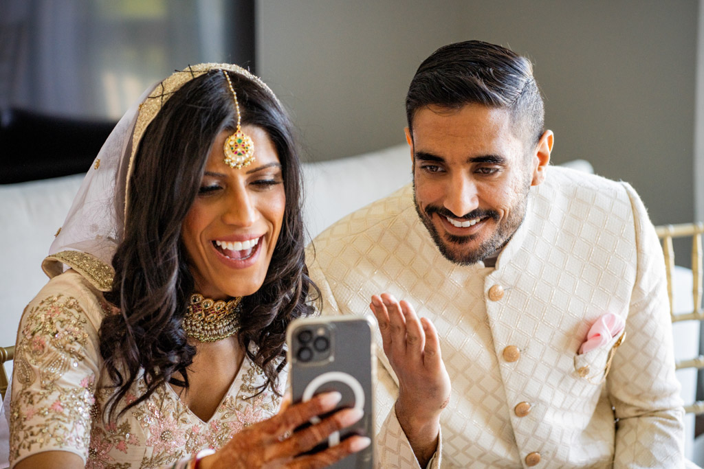 An Intimate Indian Wedding at Home