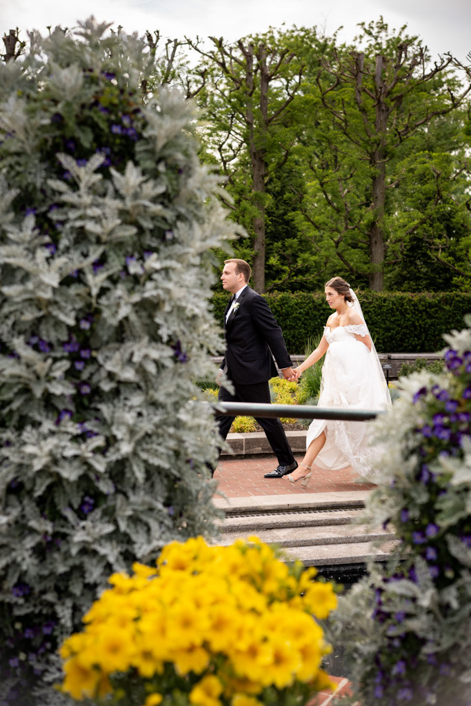 Chicago Botanical Garden Wedding Lauren Ashley Studios