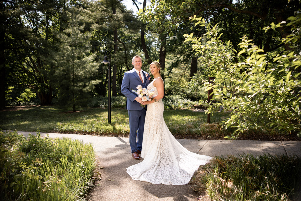 Morton Arboretum Wedding Lauren Ashley Studios