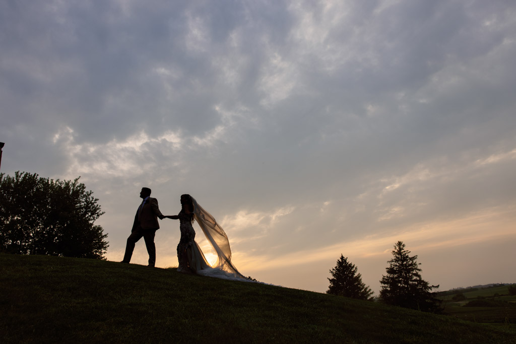 Kassiani and AJ Iowa Wedding