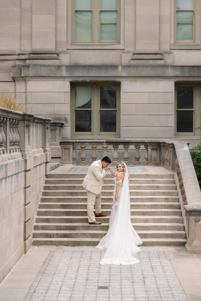 Kassiani and AJ Iowa Wedding