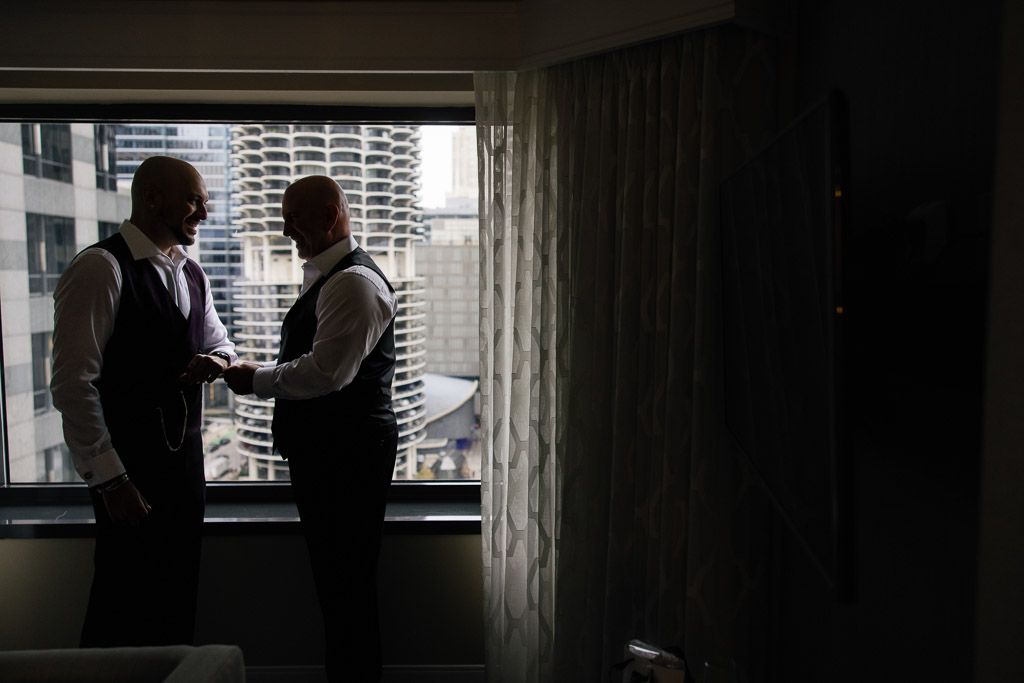 Builders Building Chicago Wedding