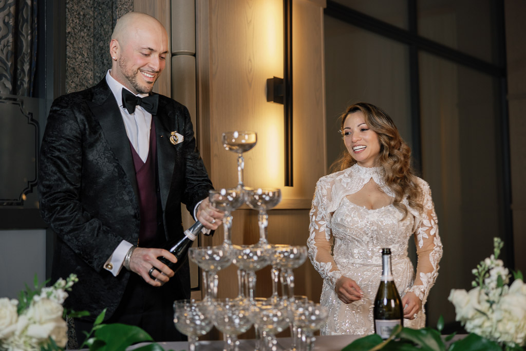 Builders Building Chicago Wedding