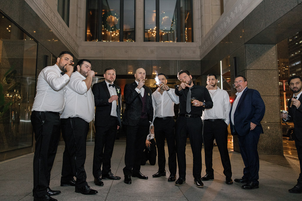 Builders Building Chicago Wedding