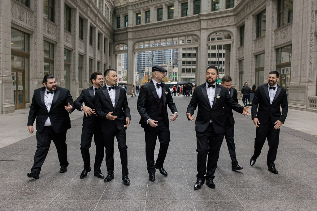 Builders Building Chicago Wedding