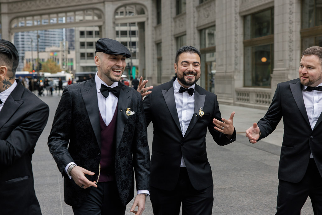 Builders Building Chicago Wedding