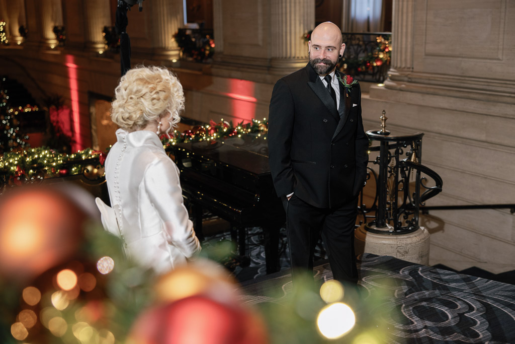 Hilton Chicago Winter Wedding