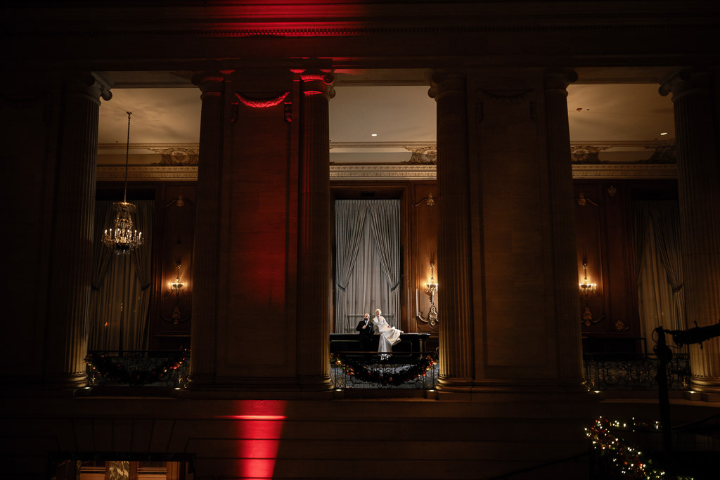 Intimate Winter Wedding at the Hilton Chicago