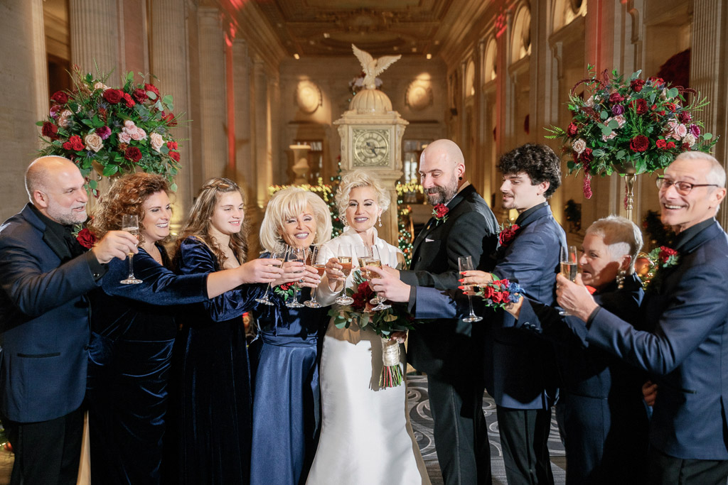 Intimate Winter Wedding at the Hilton Chicago