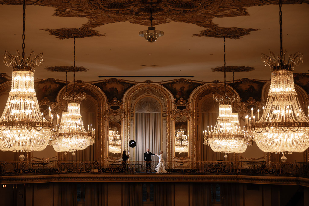 Hilton Chicago Winter Wedding